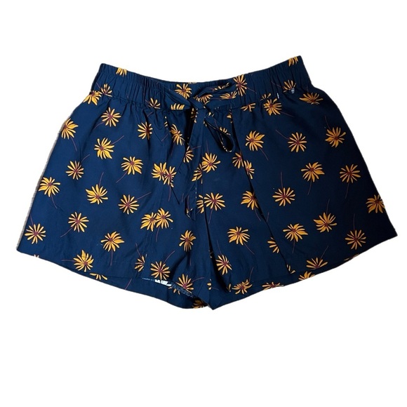 Madewell Shorts Pull-On Tie Fresh Daisies Floral Print Lightweight Women‎ Sz S - Picture 3 of 8